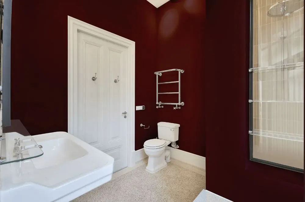 Benjamin Moore Bewitched bathroom