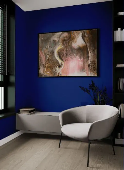Benjamin Moore Blue living room