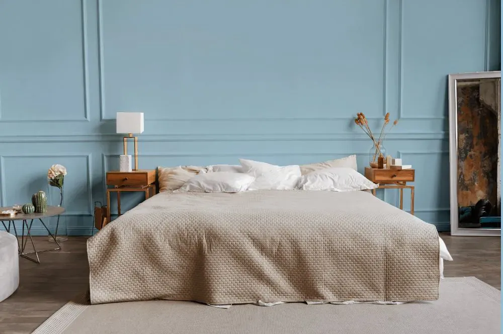 Benjamin Moore Blue Hydrangea bedroom