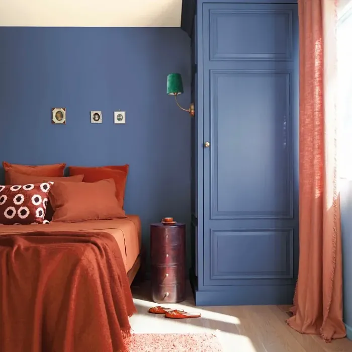 Benjamin Moore Blue Nova bedroom color review