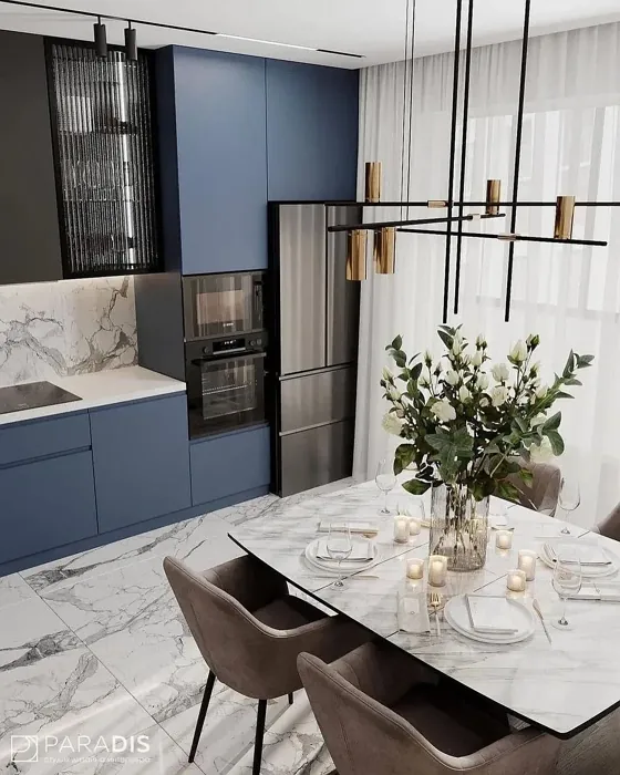 Blue Nova kitchen cabinets inspo