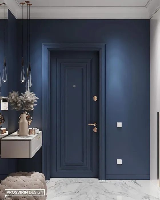 Blue Nova bathroom interior idea