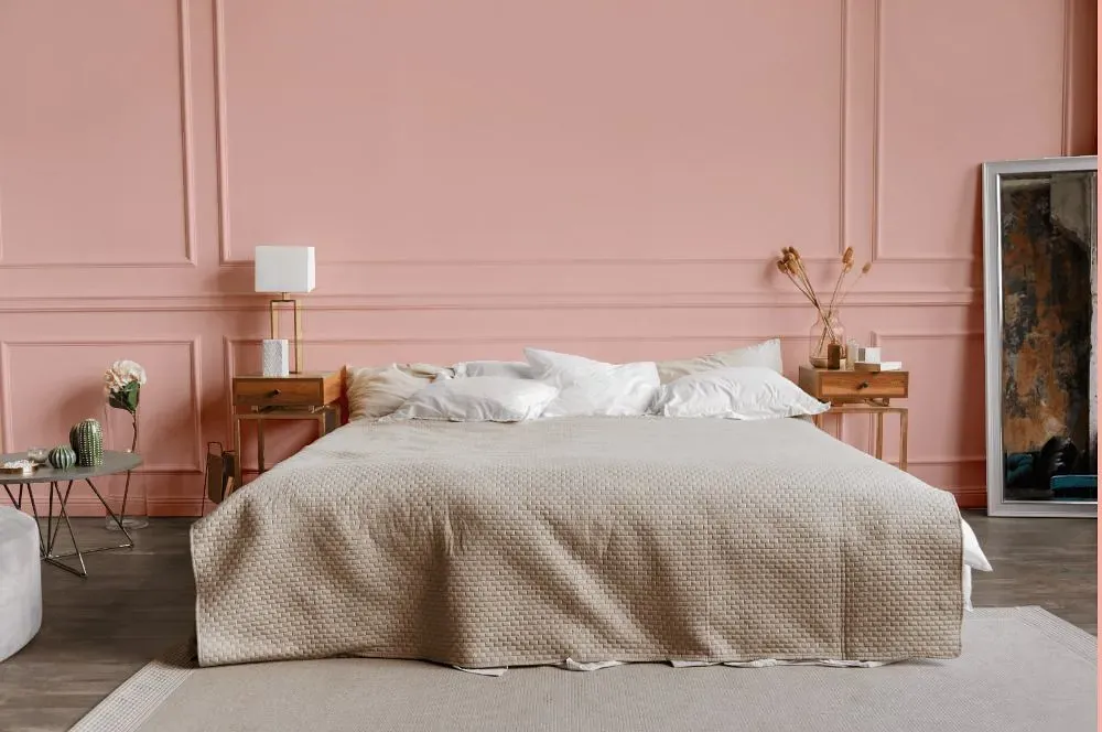 Benjamin Moore Blushing Brilliance bedroom