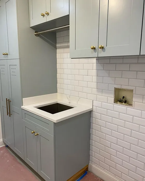 Boothbay Gray Laundry Room Cabinets