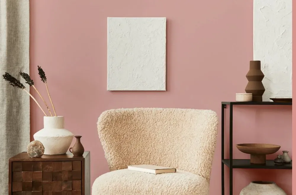 Benjamin Moore Brighton Rock Candy living room interior