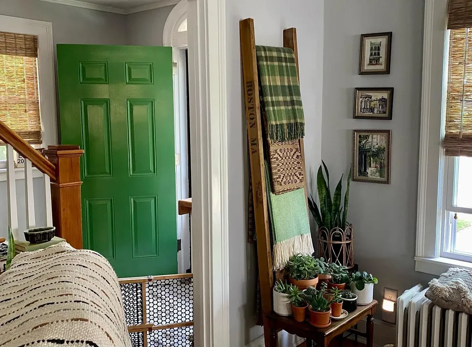 Bunker Hill Green door color