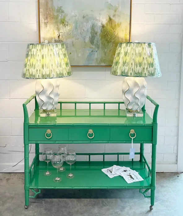 Bunker Hill Green painted furniture 