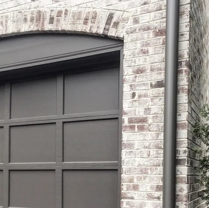 Benjamin Moore Burnt Ember garage door