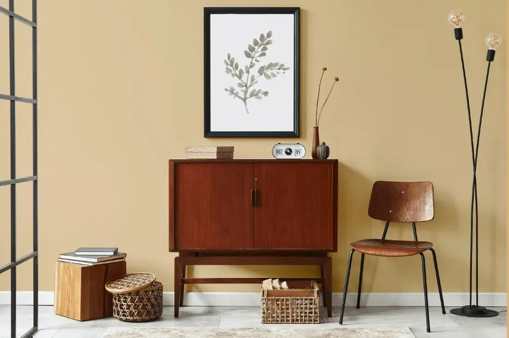 Benjamin Moore Byrd Beige japandi interior