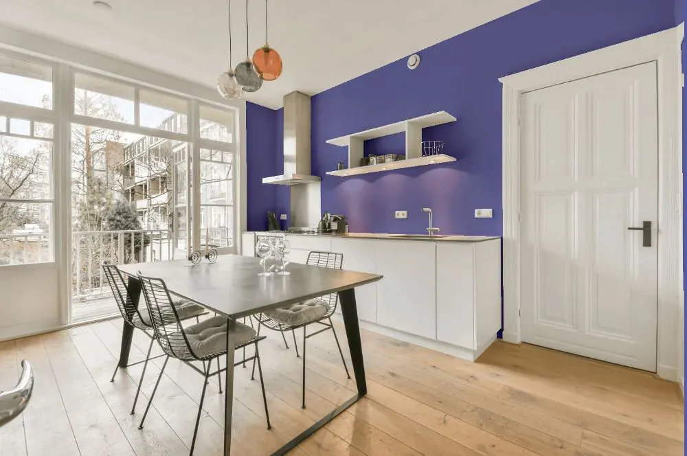 Benjamin Moore California Lilac kitchen review