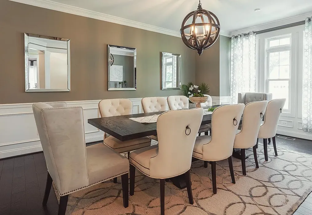 Cathedral Gray dining room color