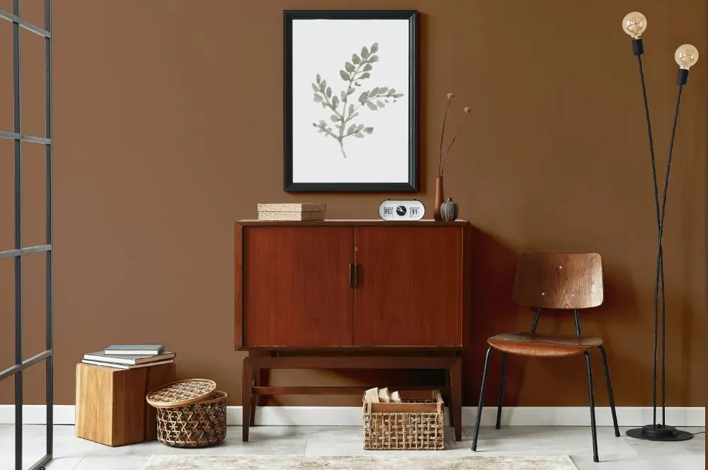 Benjamin Moore Cattail japandi interior