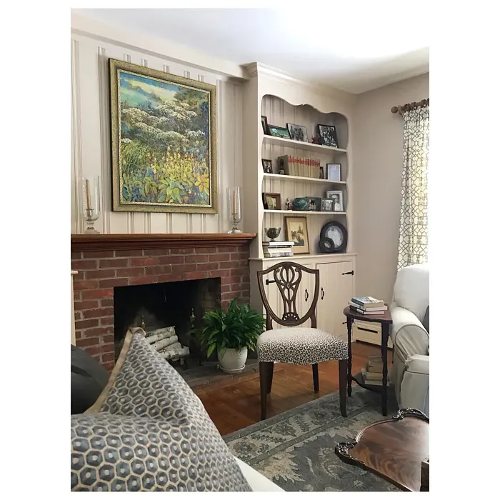 Benjamin Moore Cedar Key living room color