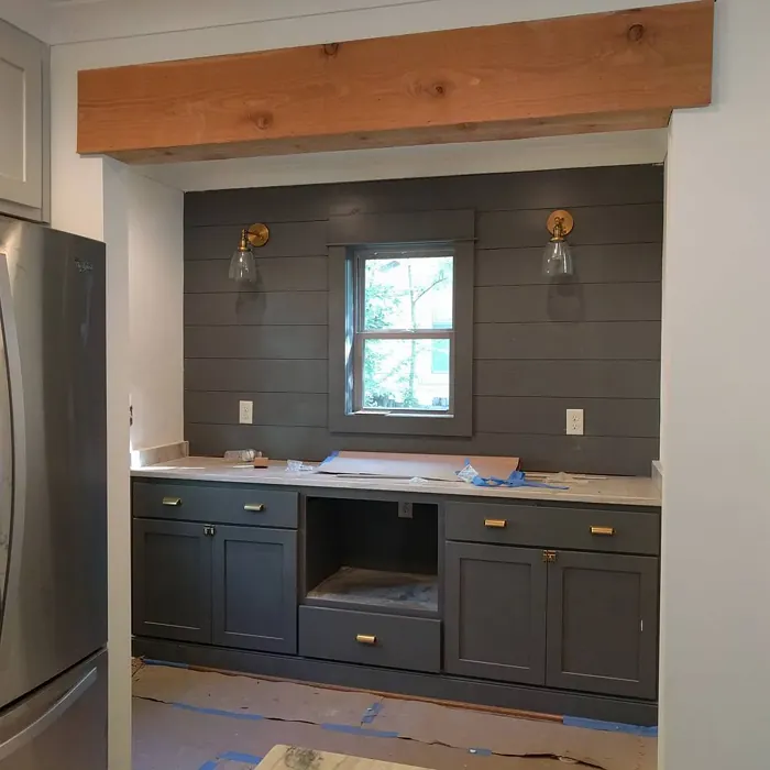 Charcoal Slate Kitchen Cabinets