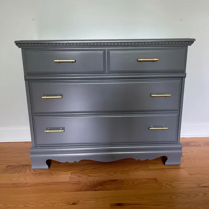Charcoal Slate Painted Dresser