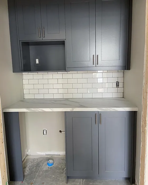 Charcoal Slate kitchen cabinets 