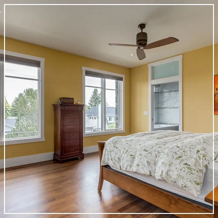 Benjamin Moore Chestertown Buff bedroom paint review