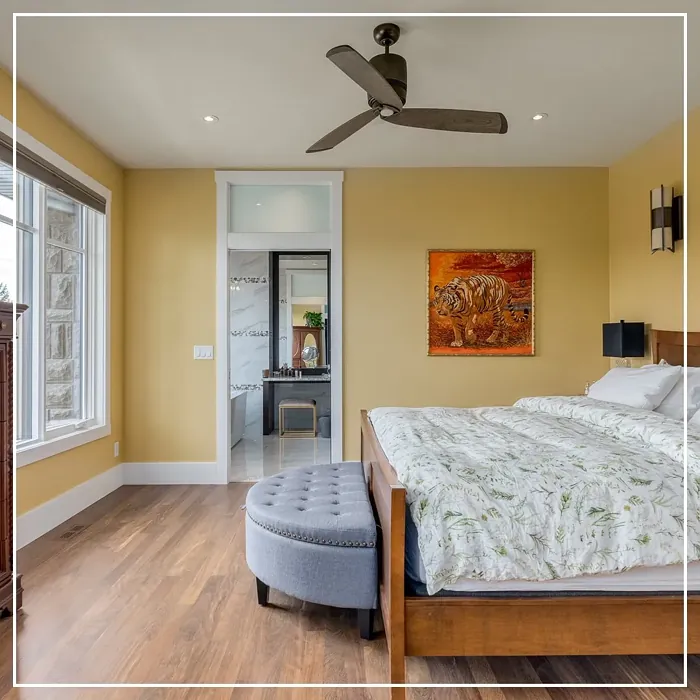 Benjamin Moore HC-9 bedroom paint review