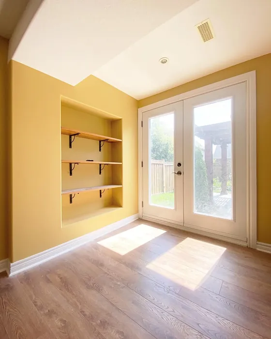 Benjamin Moore Chestertown Buff hallway color