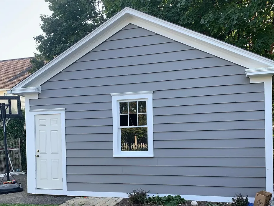 Benjamin Moore AF-705 exterior color review