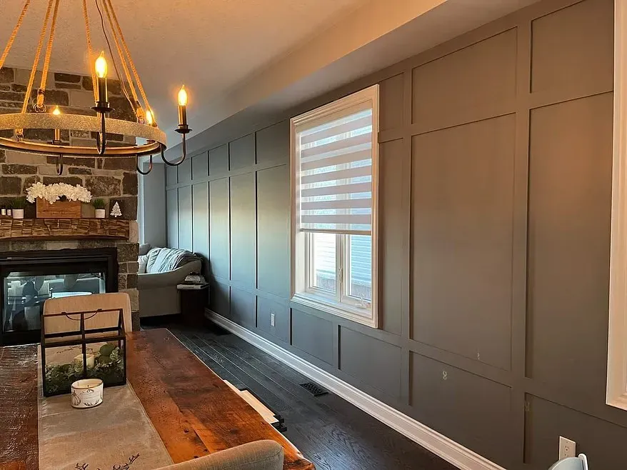 Benjamin Moore AF-705 living room paint