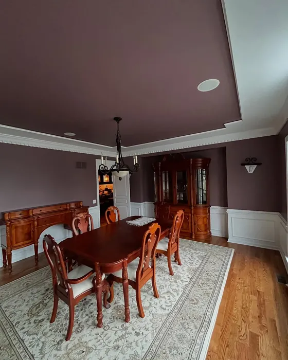 Cinnamon Slate dining room paint review