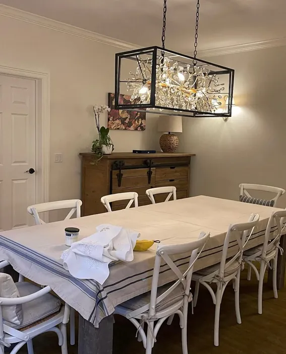 Benjamin Moore Cloud Nine dining room color