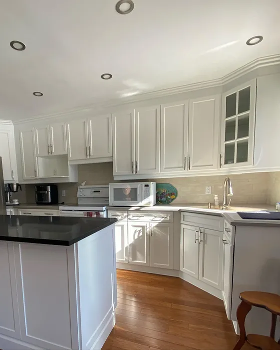 Bm Cloud White Modern Kitchen Cabinets Makeover