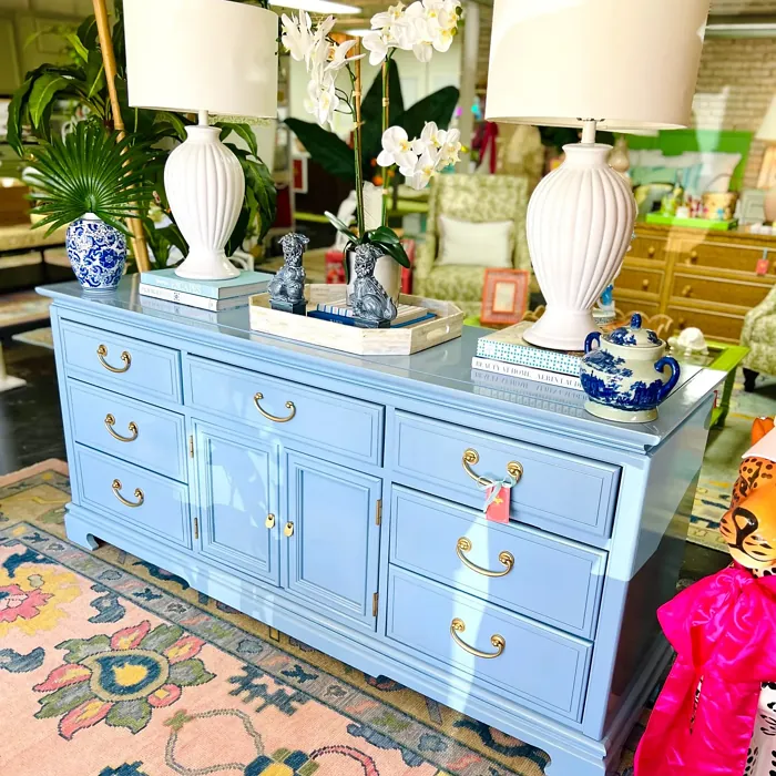 Bm Colonial Blue Painted Furniture