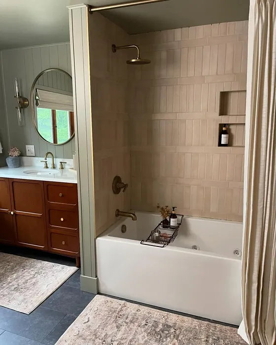 Creekside Green bathroom color