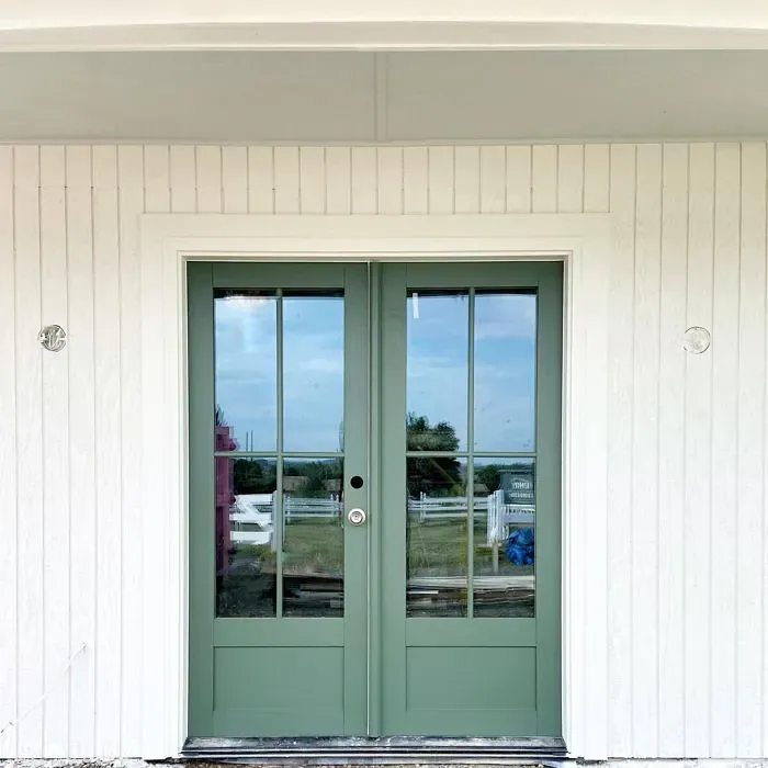 Cushing Green Front Door