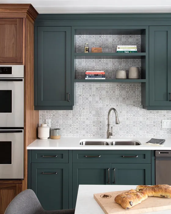 Benjamin Moore Dark Pewter Kitchen Cabinets