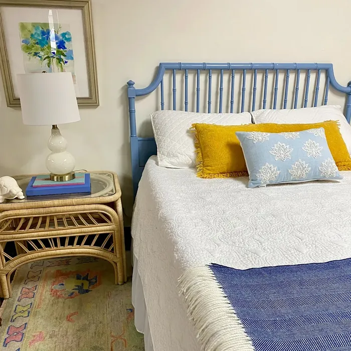 Benjamin Moore Denim Wash painted furniture color