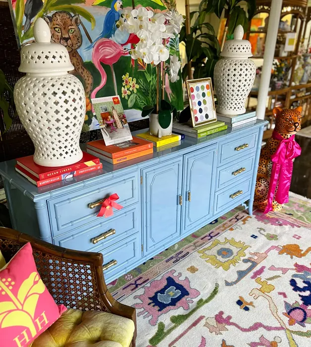 Denim Wash painted furniture color