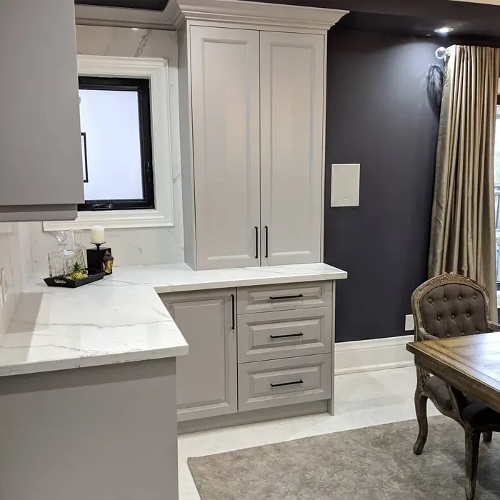 Benjamin Moore Ebony Slate kitchen interior