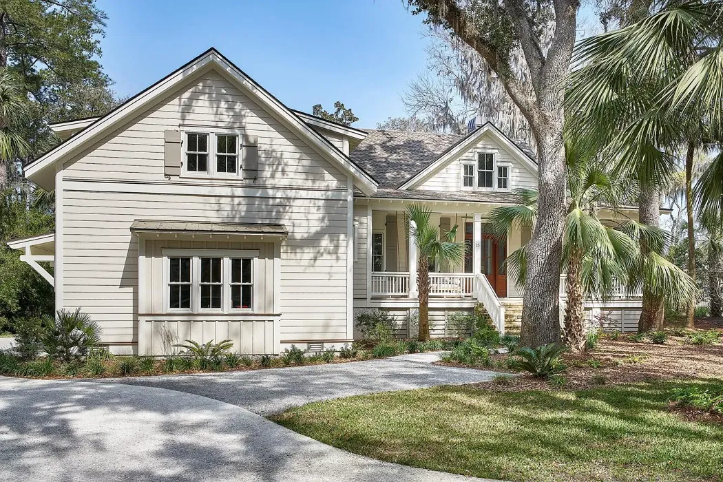 Benjamin Moore HC-173 house exterior color review