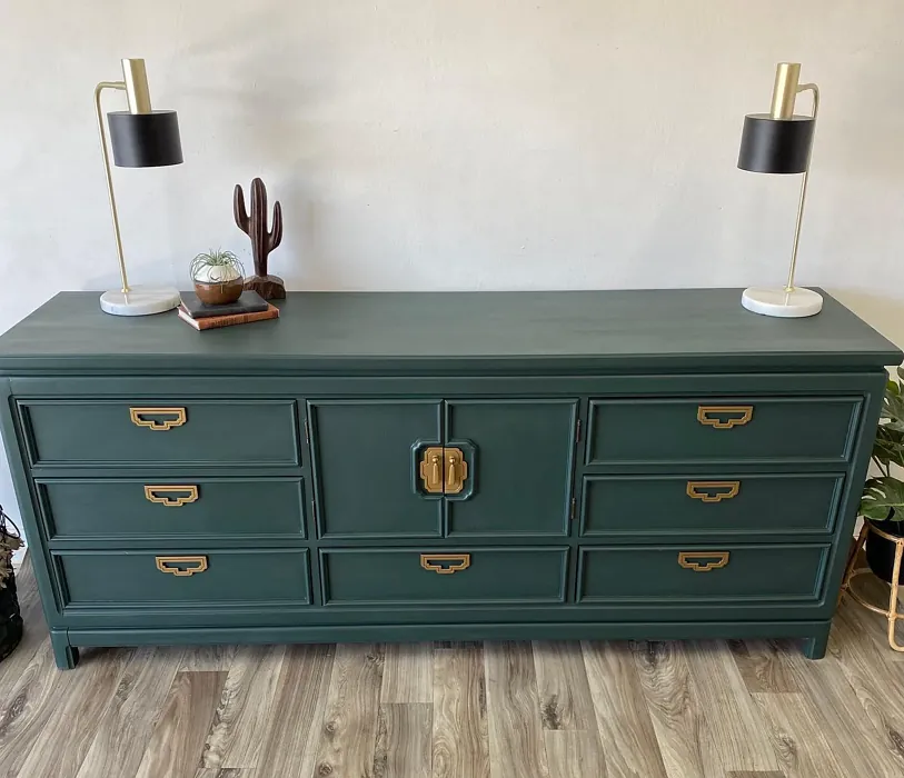 Benjamin Moore Essex Green Painted Furniture