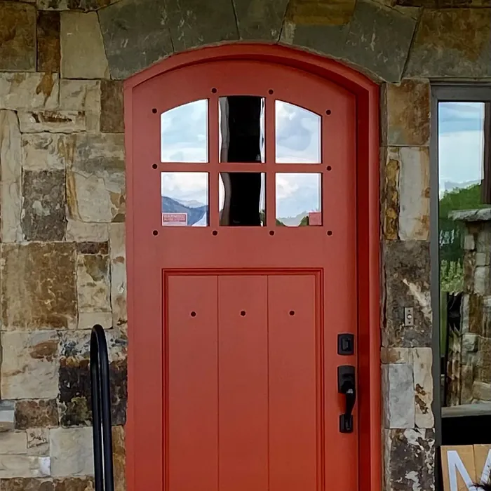 Fireball Orange exterior paint review