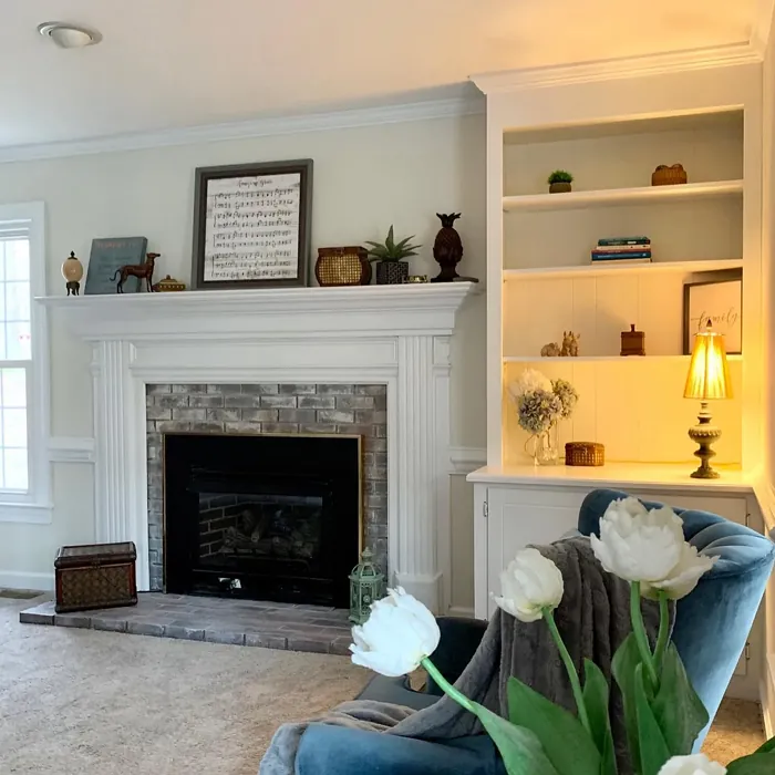 Benjamin Moore French Canvas living room color