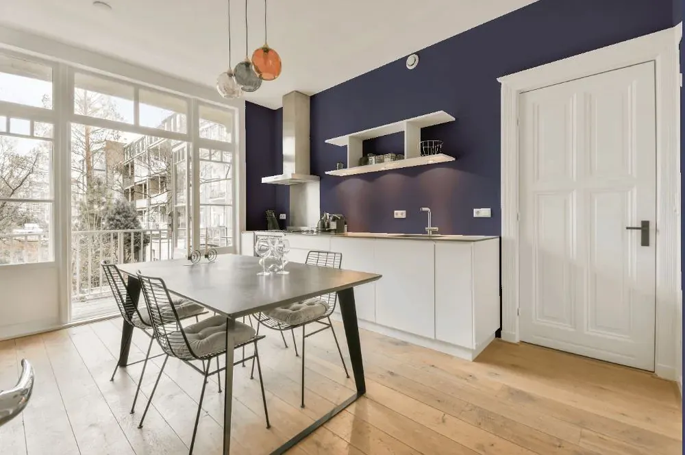 Benjamin Moore French Violet kitchen review