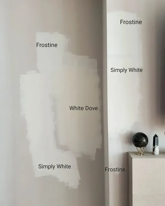 Benjamin Moore Frostine wall paint review