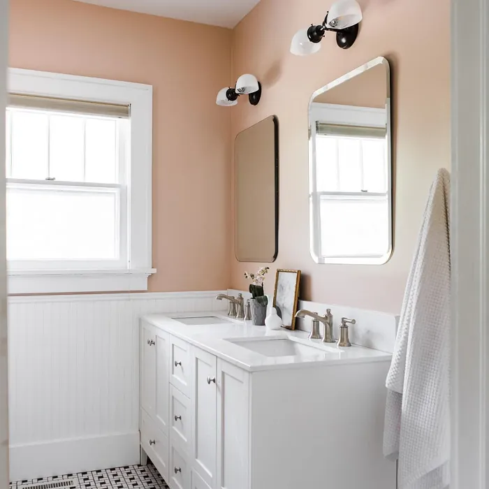 Benjamin Moore HC-56 bathroom color review