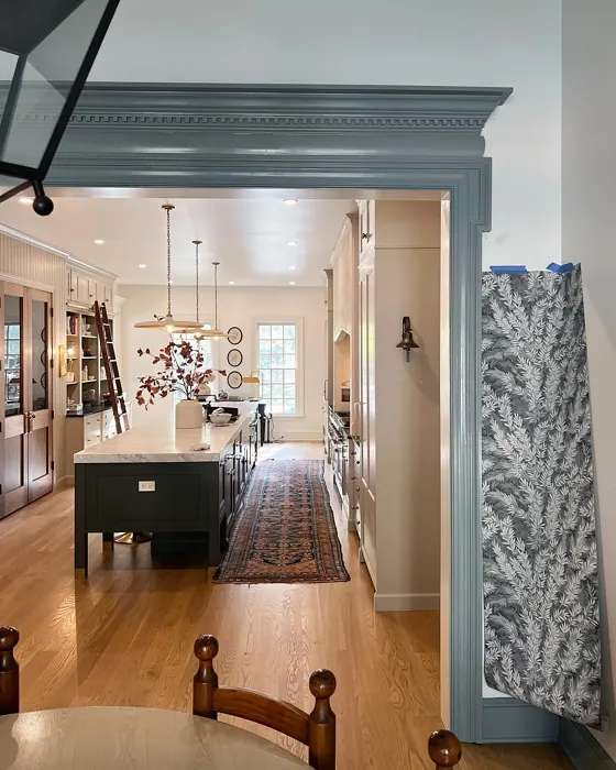 Benjamin Moore Gibraltar Cliffs trims