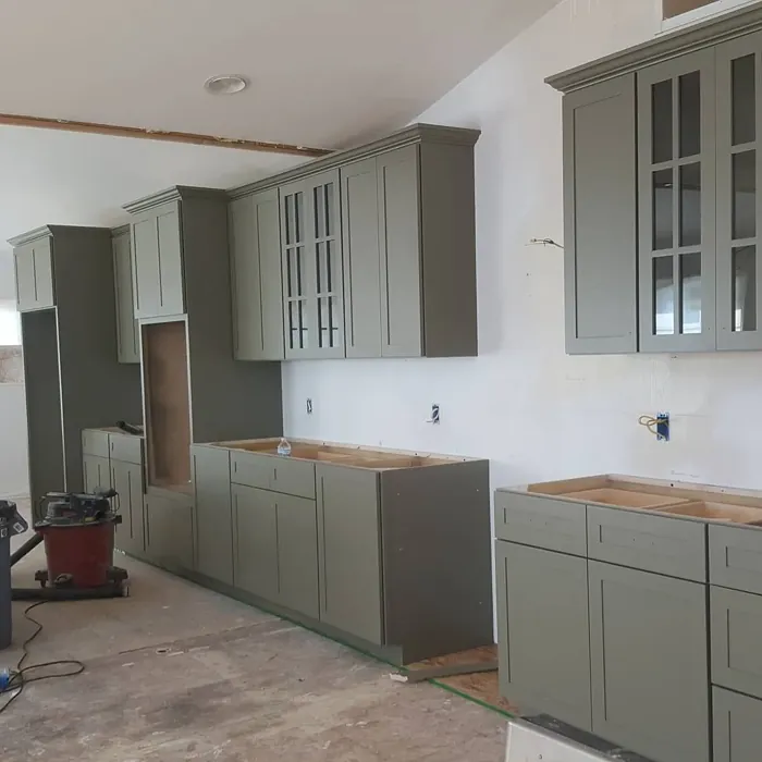 Gloucester Sage kitchen cabinets paint review