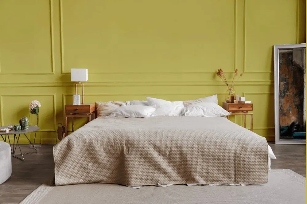 Benjamin Moore Golden Delicious bedroom