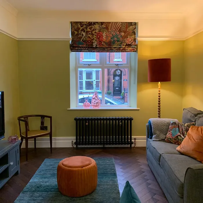 Benjamin Moore Henderson Buff living room picture