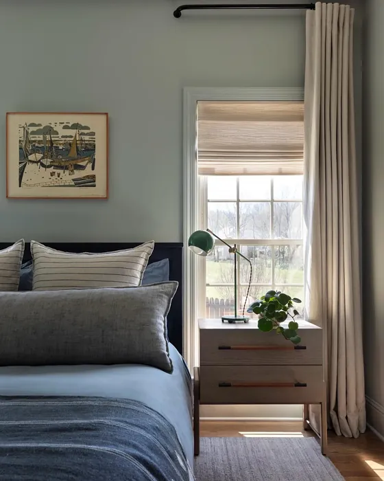 Benjamin Moore Iced Marble bedroom color