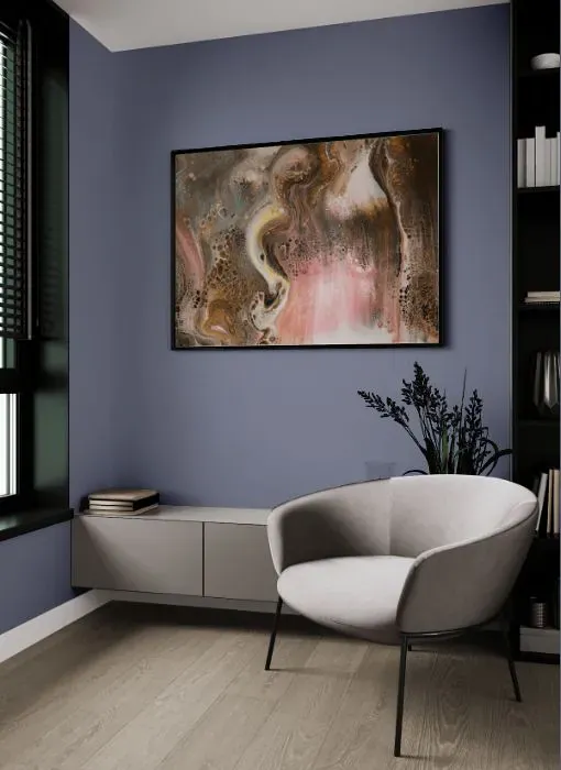 Benjamin Moore Irises living room
