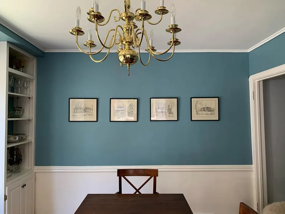 Bm Jamestown Blue Dining Room