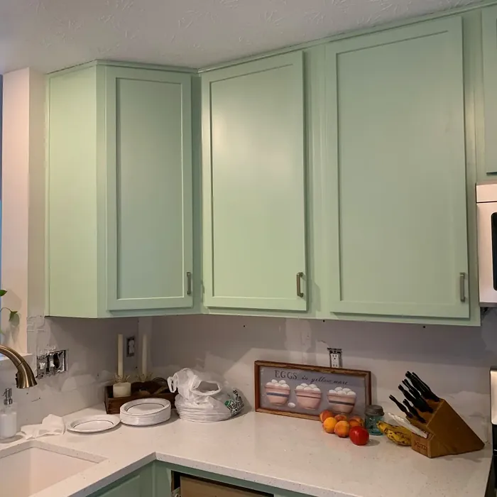Kittery Point Green kitchen cabinets color